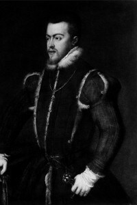 Filippo II di Spagna, Galleria di Palazzo Brignole Sale a Genova