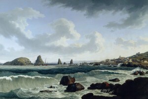 I faraglioni di Aci Trezza in un dipinto di Jacob Philipp Hackert