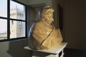 Mezzobusto di Giacomo Leopardi