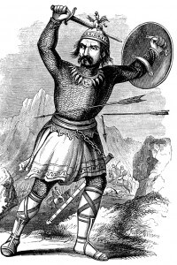 Illustrazione raffigurante Gengis Khan