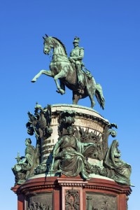 Statua raffigurante Nicola I