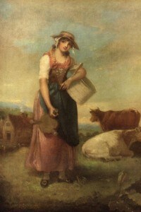 Contadina nel 1800