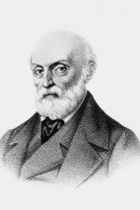 Litografia dello scrittore Giovan Pietro Vieusseux (1779 – 1863)