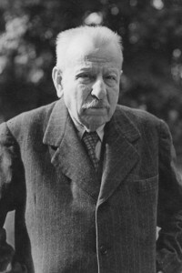 Il filosofo italiano Benedetto Croce (1866 - 1952)