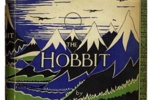 Copertina dell'edizione del 1937 de Lo Hobbit