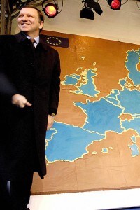 I Presindenti della Commissione europea il giorno dell'adesione dei nuovi stati membri: Bulgaria e Romania
