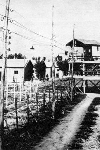 Campo di concentramento di Fossoli allestito dagli italiani nel 1942