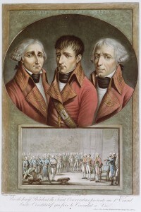 Ritratto dei tre consoli della Repubblica (Napoleone al centro).