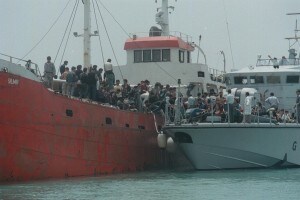 I viaggi via mare dei clandestini