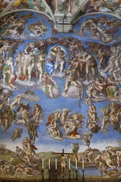 "Il Giudizio Universale" di Michelangelo
