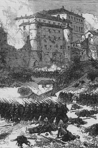 3 novembre 1867: la Battaglia di Mentana durante le guerre per l'unificazione italiana