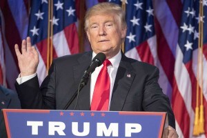 Foto di Donald Trump, nuovo presidente degli Stati Uniti