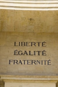 Liberté, Égalité, Fraternité: motto nazionale francese