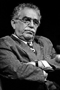 Lo scrittore sudamericano Gabriel Garcia Marquez