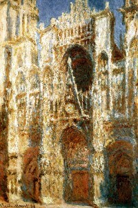 "Cattedrale di Rouen, sole", 1894, Claude Monet