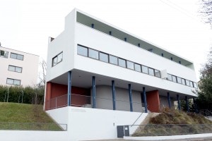 Edificio progettato da Le Corbusier nel quartiere Weissenhof di Stoccarda (1927)