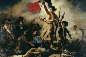 "La Libertà che guida il popolo", 1830, Eugène Delacroix