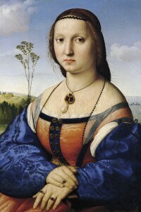Ritratto di Maddalena Strozzi, 1506, Raffaello Sanzio