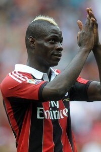 Il calciatore Mario Balotelli, a più riprese vittima di episodi di razzismo