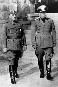 Francisco Franco e Benito Mussolini