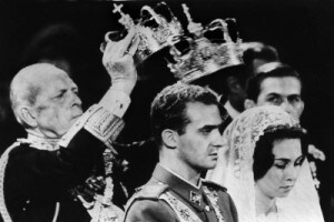 L'incoronazione del re di Spagna Juan Carlos