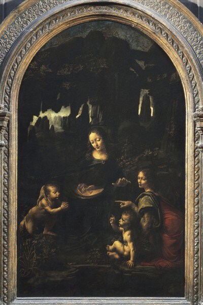 "Vergine delle rocce", 1483-1490, Leonardo da Vinci