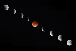 L'eclissi totale di Luna