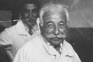 Storica foto di August Lumière, uno degli ideatori del cinema