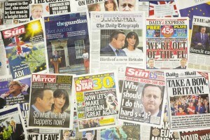I giornali dopo la Brexit