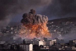 Guerra in Siria, esplosione a Kobani