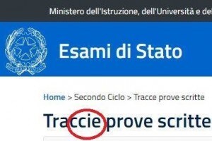 Maturità 2017: tracce sbagliate dal Miur