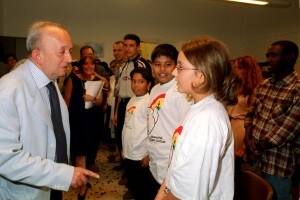 Tullio De Mauro ai temi in cui era ministro dell'Istruzione