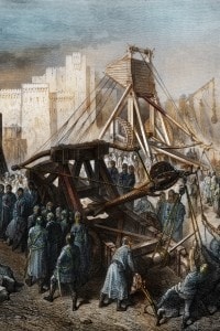 Macchine da guerra nelle crociate, Gustave Dore', 1878