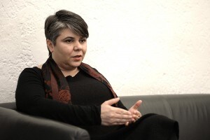 Foto della scrittrice Michela Murgia