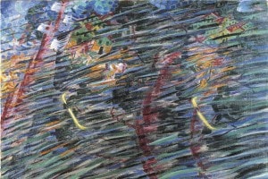 Quelli che vanno di Umberto Boccioni