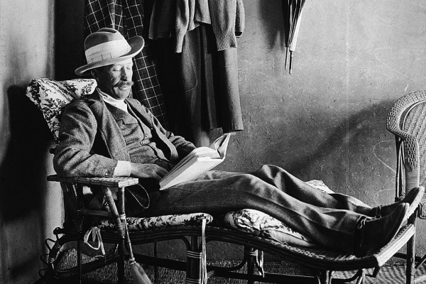 George Herbert, quinto conte di Carnarvon (1866 - 1923) in Egitto