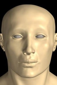 La ricostruzione del volto di Tutankhamon