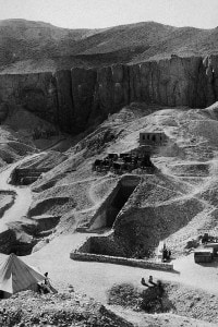 Scavi dell'area archeologica di Carter nella Valle dei Re (1922). Tombe di Ramsete VI e Tutankhamon
