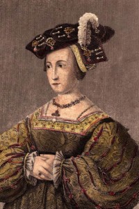 Anna Bolena, seconda moglie di Enrico VIII e madre di Elisabetta I