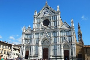 La basilica di Santa Croce a Firenze