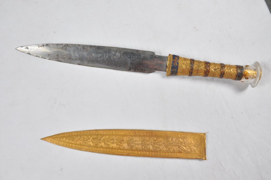 Pugnale di Tutankhamon di origine meteoritica
