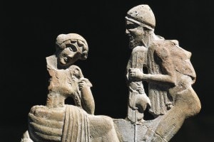 Ulisse e la moglie Penelope