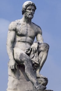 Statua raffigurante Ulisse