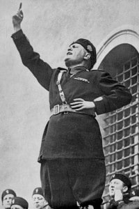 Foto di Benito Mussolini