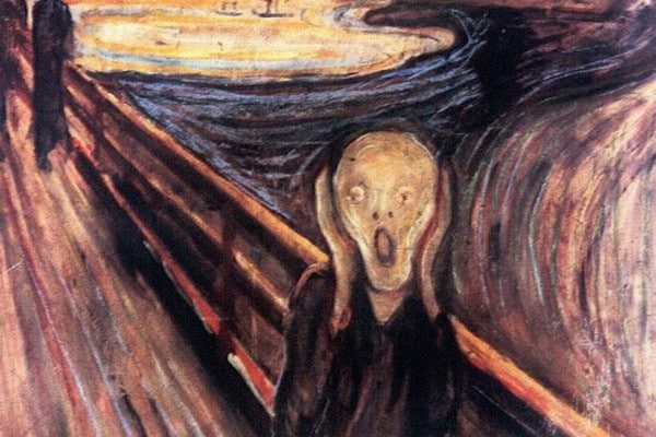 Urlo di Munch: perché il cielo è rosso?