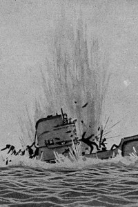Prima guerra mondiale. La fine del sottomarino tedesco UC-38, 1917