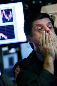 Borsa di New York  il  7 ottobre del 2008