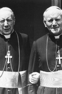 Cardinale Wyszynski con il Cardinale Wojtyla (Papa nel 1978)