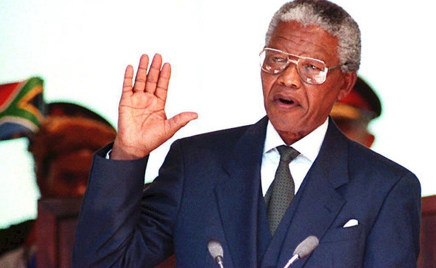 Giuramento di Nelson Mandela