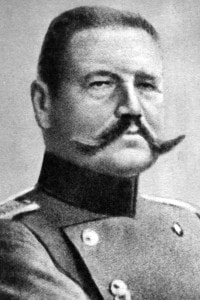 Paul von Hindenburg, presidente della Germania dal 1925 al 1934